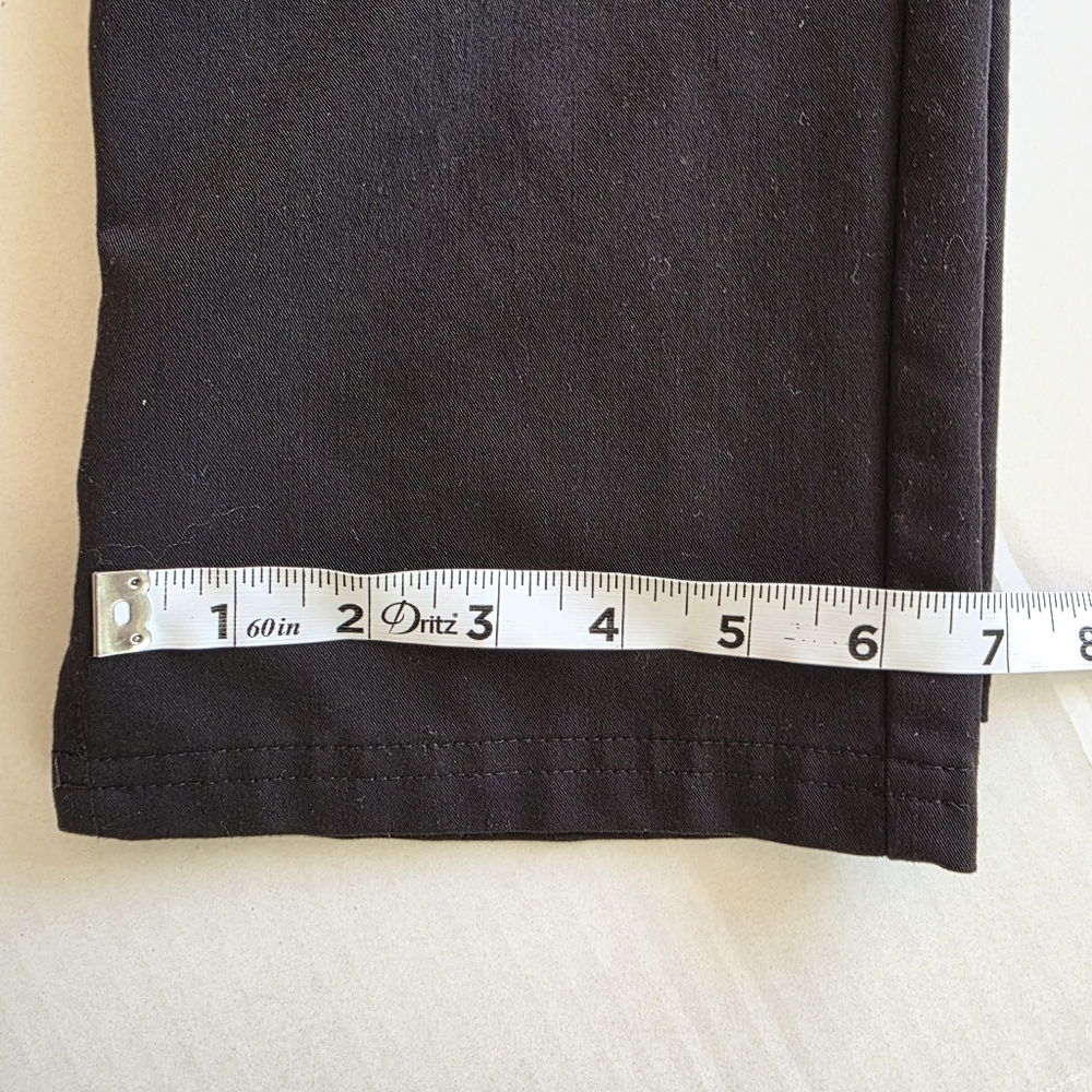 FIGS Yola High Waisted Skinny Tapered Leg Scrub Pants M Black  Tailored Nursing - Picture 16 of 16